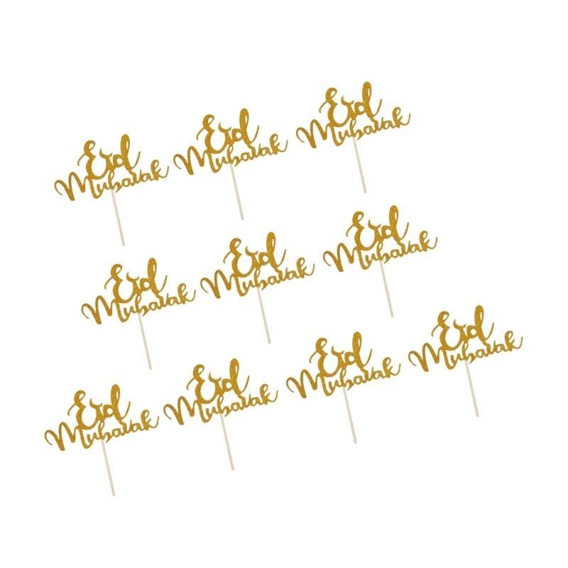 Kuchenaufleger, Ramadan EidMubarak Kuchendekorationen, Muslime alFitr Party