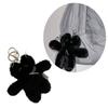 Cartoon Bear Pendant Keychain Plush Dolls Fashion Bag Ornaments Keyring for Keys