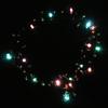 1 Pcs Mini Led Lights Flashing Light-Up 3 Flashing Modes Christmas Lights Necklace For Indoor Outdoor Christmas Party Cosplay