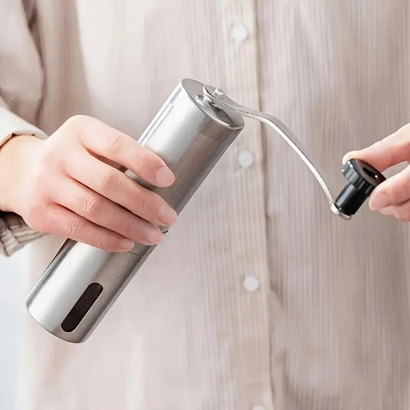 1pc Hand Grinding Coffee Bean Machine Household Coffee Bean Grinder Small Manual Grinder Manual Grinding Coffee Machine
