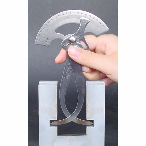 Niigata Seiki SK Made in Japan Caliper with Scale for Internal and External Use, 100mm, CC-100D