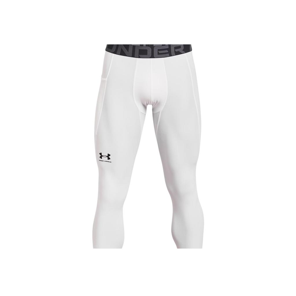 Under Armour HeatGear Comfortable Versatile Simple Fashion Solid Color Sports Long Pants Men bottoms 1361588-101