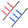 Flag Football Set 14 Personen Gruppe Getrennt Haltbares PVC Flag Football Gürtel Set für Outdoor Sport Flag Football Kit