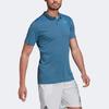 Polo Shirts Men's Blue Polo Collar Moderate Straight Fit HB9137