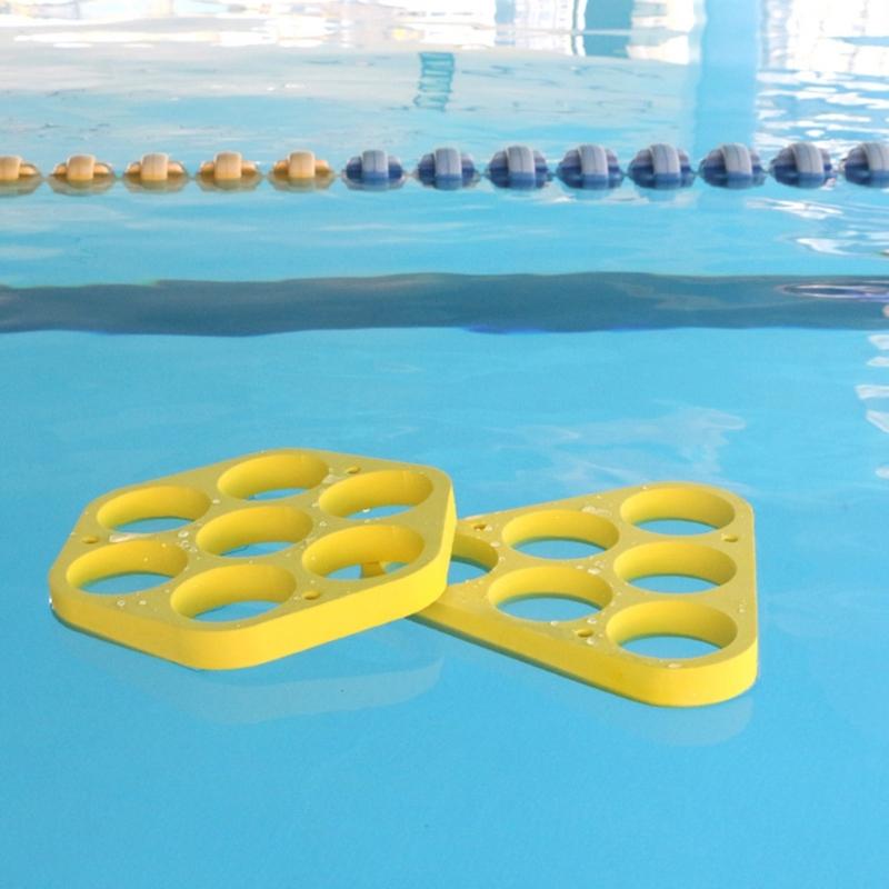 EVA Floating Foam Rings Throw Pool Game Toy with Balls Floating Foam Rings Toy with Balls for Kids Adults Outdoor Party