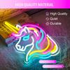 Unicorn Neon Sign for Wall Decor, Dimmable Colorful Unicorn Neon Lights for Girls Room, Unicorn Led Signs for Bedroom Kids Room