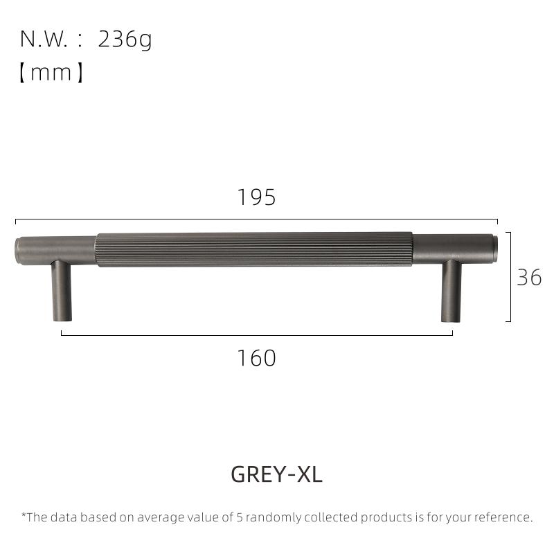 Dooroom Brass Stripe Furniture Handles Modern Brass Grey Wardrobe Dresser Cupboard Cabinet Drawer Shoe Box Wine Bar Pulls Knobs