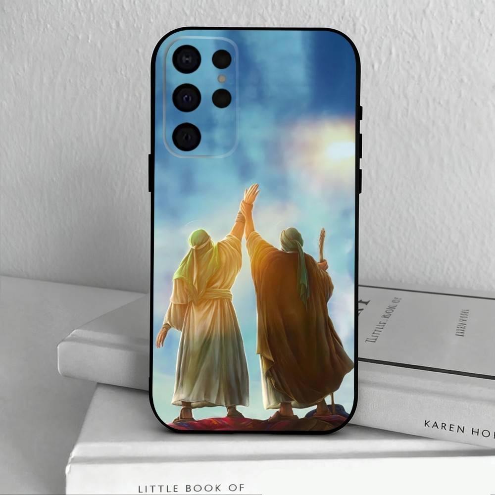 I-Imam Hussain S-Shia Ali-I  Phone Case For Samsung S25,S24,S21,S22,S23,S30,Ultra,S20,Plus,Others Soft Black Cover