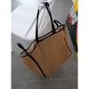 Női koreai kézitáska Kiváló minőségű Nagy női shopper táska Dizájner Fashi Vintage Gyapjú Egyvállú Kézitáska Egyszínű