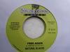 7inch Record NATURAL BLACK  Free Again NONE Young Blood Rec 2001 Jamaica Reggae Ska  Dub Used