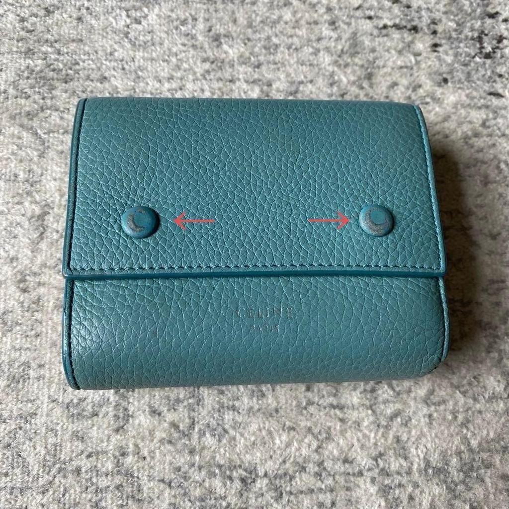 Used CELINE trifold wallet