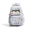 Schoolbag New Middle and High School Students Schoolbag Spine Protection Large Capacity Plaid Backpack Fashion Star Leisure Travel Backpack
