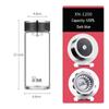 HEENOOR Single-Wall Borosilicate Glass Tea Infuser Cup