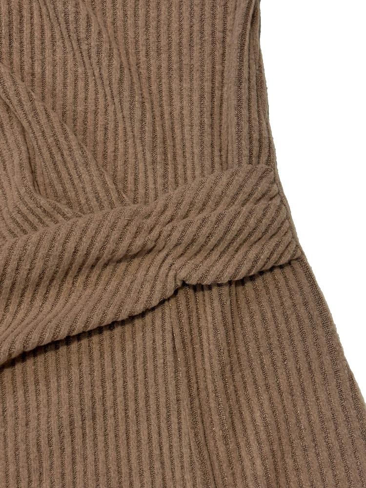 Long Sleeve Knitted Vintage New In Dresses for Women Casual Spring Autumn Dress