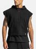 Men's Spring & Autumn Youth Thickened Multi-Pocket Sleeveless Hoodie and Sports Vest.