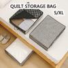 Úložný vak pod postelí Velkokapacitní Průhledný Skládací oděv Přikrývka Polštář Skříň Organizér Úložný vak na drobnosti