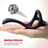 Silicone Penis Ring for Men Delay Ejaculation Reusable Stretchy Cock Ring Male Adult Sexual Wellness Pleasure Enhancement Toys
