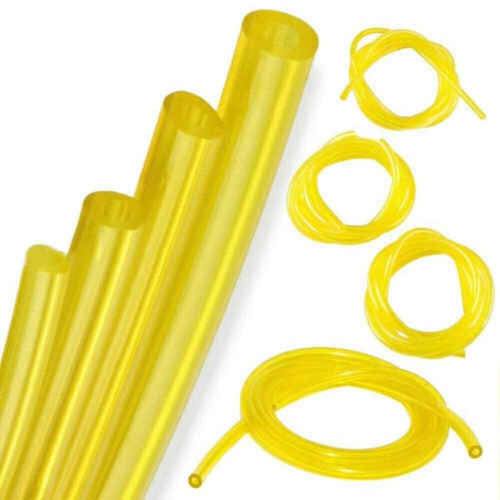 Yellow Line Hose 4 Sizes Petrol  Line  Hose New Petrol Fuel Pipe  Trimmer Chainsaw Blower