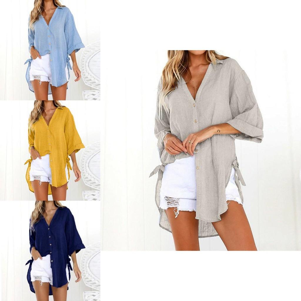 Women's Loose Button Long Shirt Dress With Premium Quality Fabric For Everyday Comfort