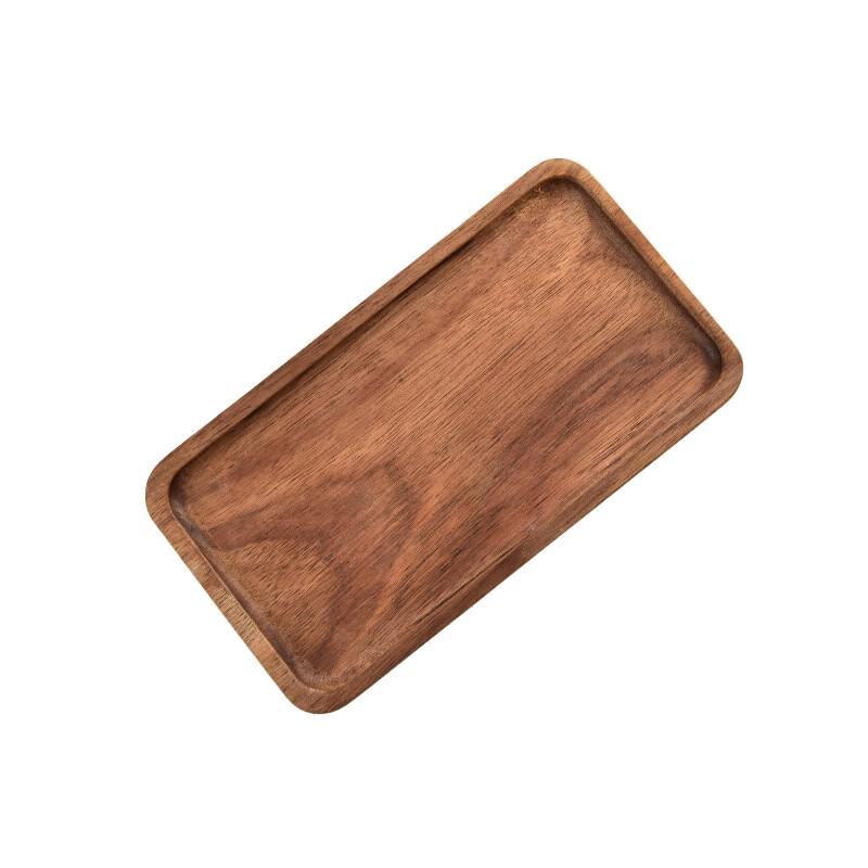 ZISIZ Japanese Style Acacia Wood Serving Tray