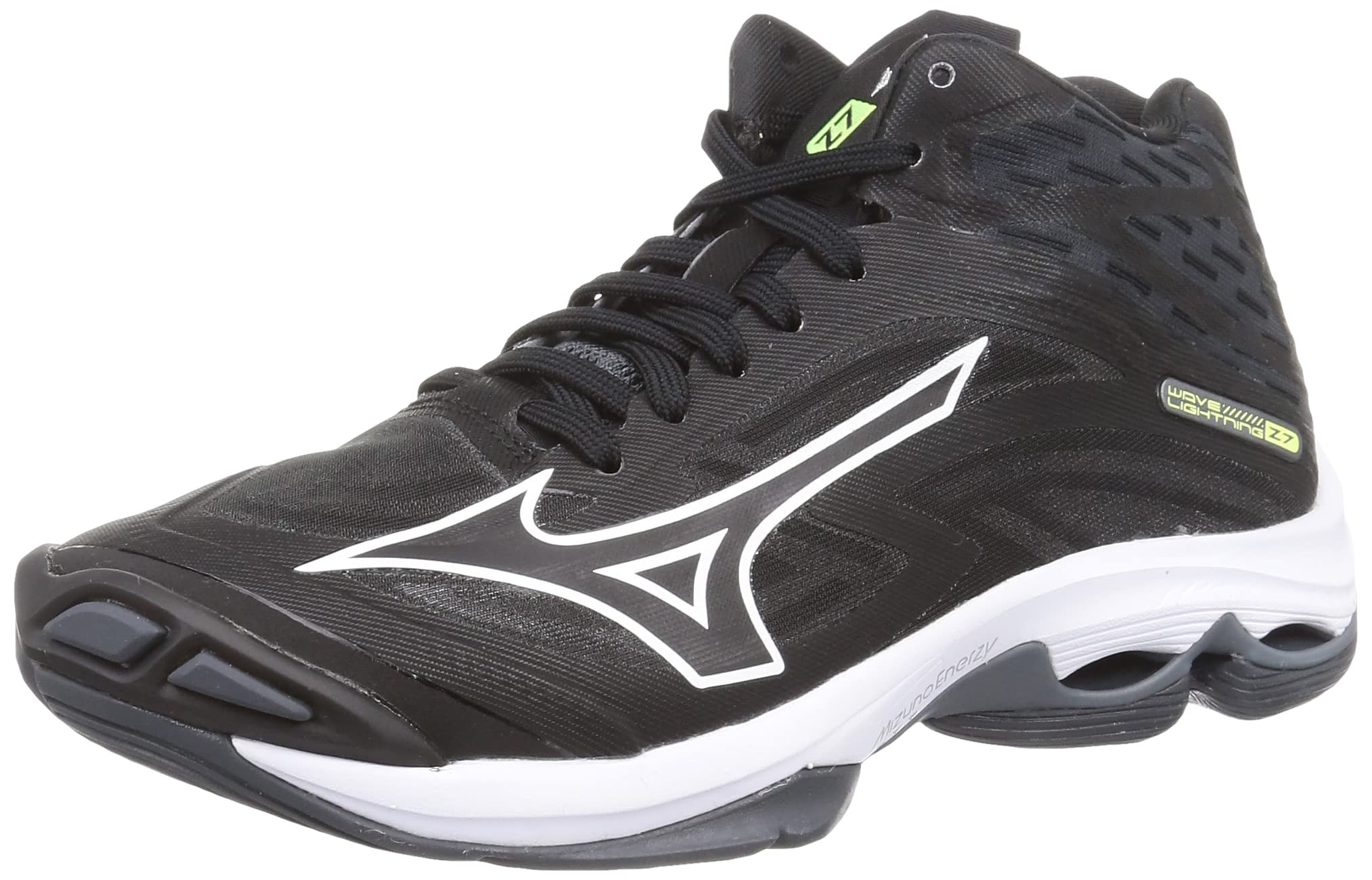 

Волейбольные кроссовки Wave Lightning Z7 MID см 2E [Mizuno] Черный/Белый 30.5