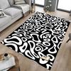 1PC Abstract Pattern Extra Large Non Slip Floor carpet, Office, family, bedroom, Studio   Large Area Rug Indoor Rugs, , Vibrant Colors