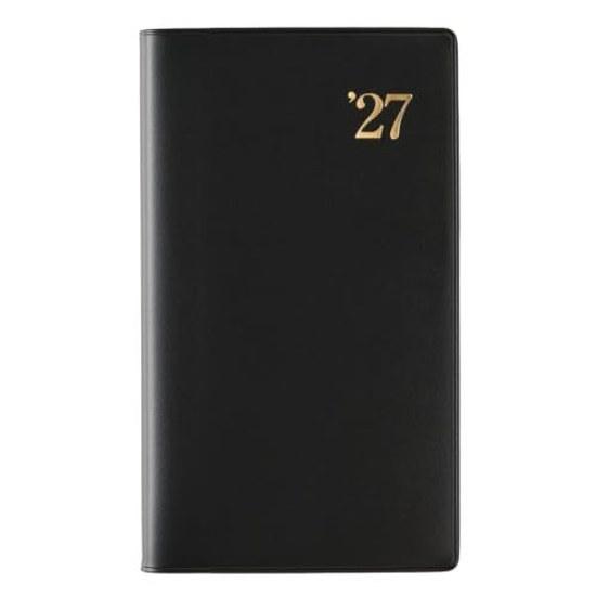 Nolty Planner 2027 Weekly Pocket 2 Black 1904 (Starts December 2026)