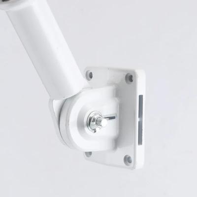 Wandmontierte Flaggenmast-Halterung Aluminiumlegierung Auditorium Außenbereich Wandlichtmasten Flaggenhalter Montagebasis mit Zubehör