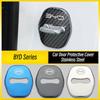 4Pcs For BYD Atto 3 Yuan Plus Song Plus Seal Dolphin Sealion Tang Qin Han Seagull BYD Car Door Protective Cover Stainless Steel