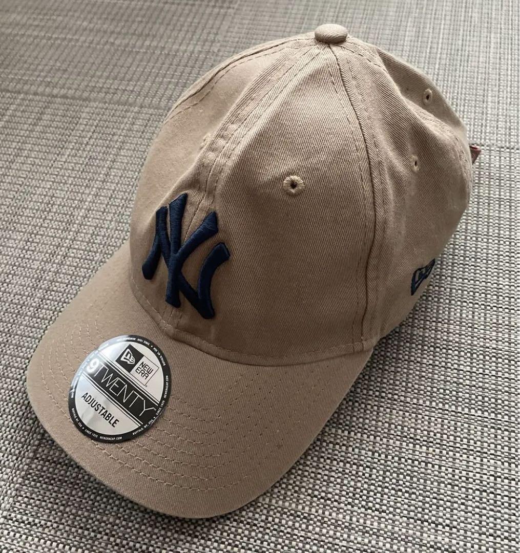 

[USED] New Era 9Twenty New York Yankees Cap, Beige