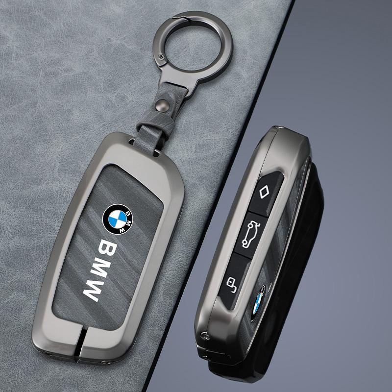 Zinc Alloy Y83 Leather Car Remote Key Case Cover for BMW X7 U11 X1 G07 XM G09 I7 7 Series G70 LCI iX I20 U06 G81 M3 2023 Accessaries