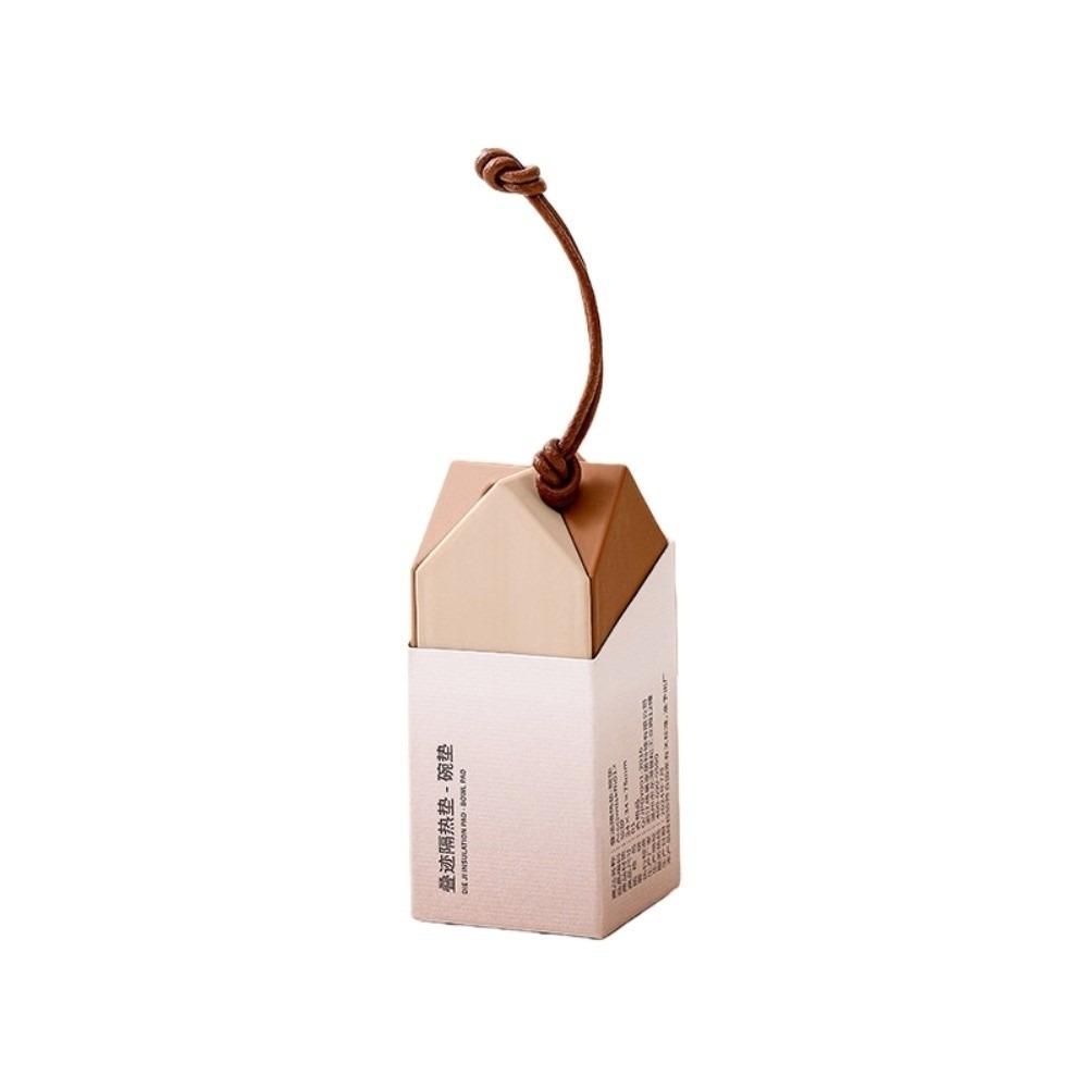 Anti-Scalding Silicone Dining Pot Mat Stable Waterproof Foldable Trivet Mat Hanging X-Shaped Design Slip-Resistant Cup Mat