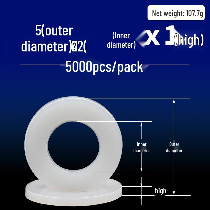 Nylon Insulating Flat Gasket Screw Washers