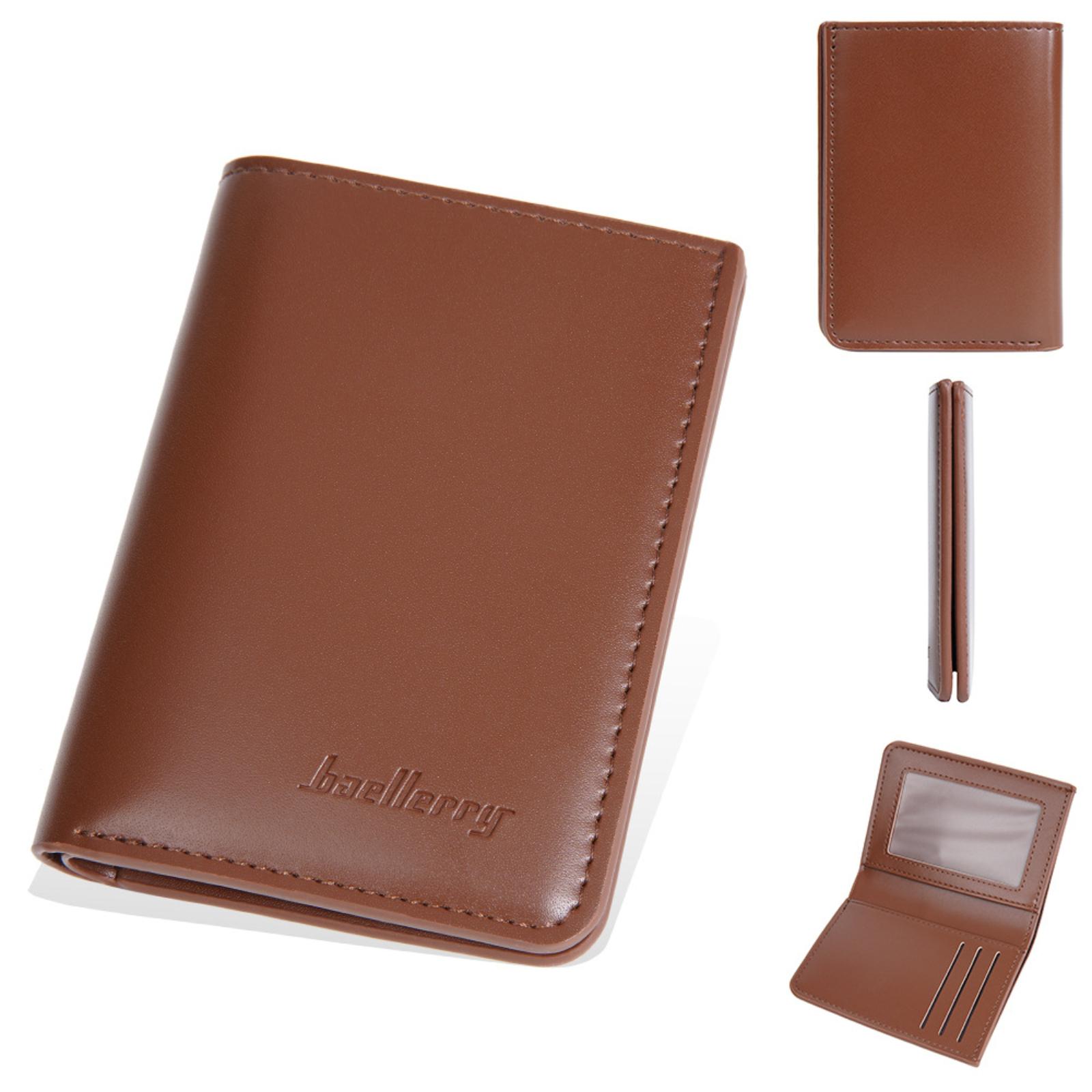 

Мужские и женские кошельки, и тонкий, многокарточный держатель для карточек водительского удостоверения, водонепроницаемый для путешествий One Size