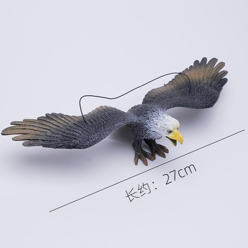 Новая Водонепроницаемая ПВХ Модель Имитации Орла 3D Фигурки Животных Симуляция Птицы Отпугиватель Сов Реалистичное Образовательное Украшение Игрушки-Орлы