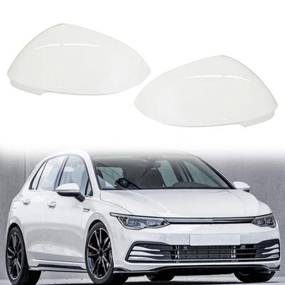 1 paire de coques de rétroviseurs latéraux blancs pour voiture, pour VW Golf 8 MK8