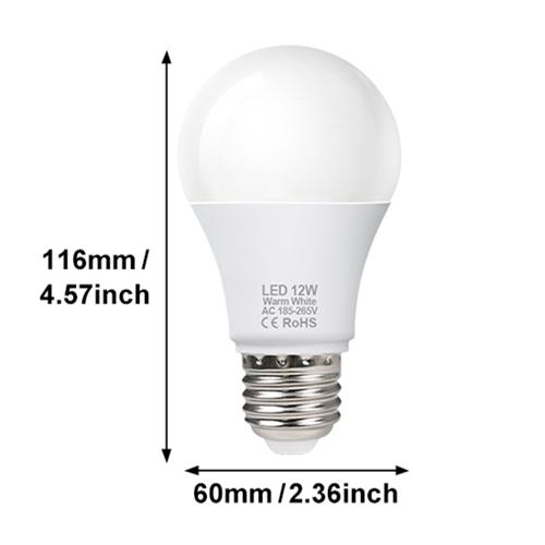 4pcs/lot LED Light Bulbs E27 AC 220V SMD2835 3W 6W 9W 12W 15W 18W Home Indoor Room LED Lamps Cold/Warm White Lights Bulb