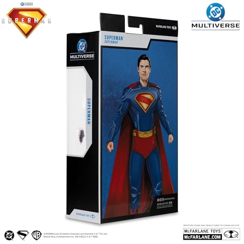 DC Comics DC Multiverse Movie Superman (2025) Superman (Battle Damaged) #326 7-inch Action Figure