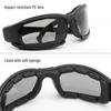 Tactical Polarized Goggles for Shooting and Motorcycling with Night Vision