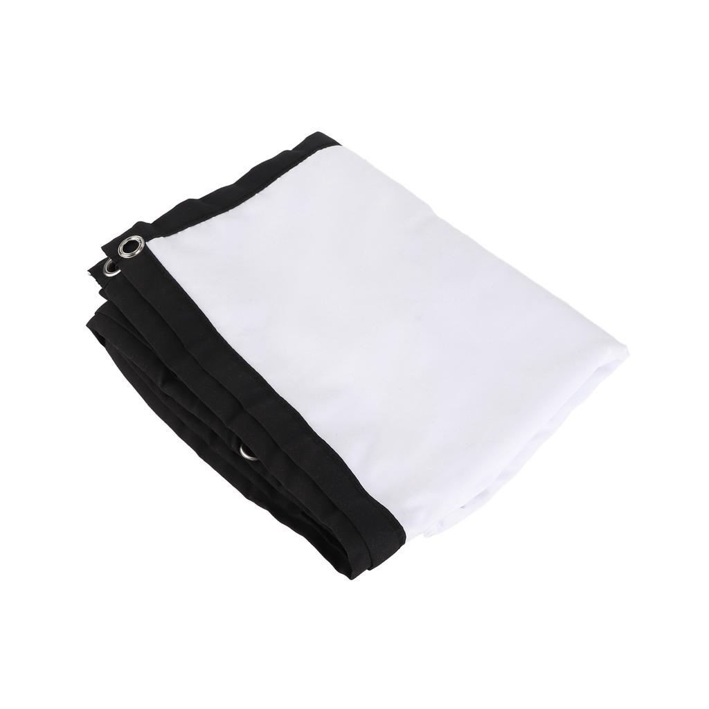 Projektorové plátno 100 palců HD Odolné proti vráskám Skládací Přenosné Projekční plátno Látka s háčkem