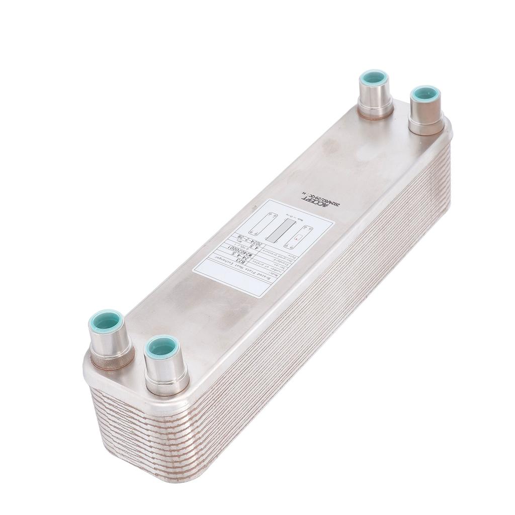 Plattenwärmetauscher Edelstahl Gelötet 4,5MPa Würzekühler für Bier Wasser Labor