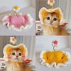 1pc Easter Flower Seedling Pet Hat, Elastic Design, Cute and Delicate, a Hat Suitable for Pets, for Puppies and Kittens, Knitted