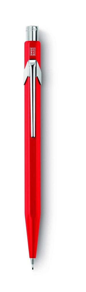 Caran Mechanical Pencil 849 Collection Classic Line Red Officially Imported d'Ache 0844-070 0.7mm