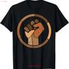 Black History Melanin Fist African Pride Kids T Shirt Vintage Washed Stylish Designer Clothes Graphic Homme Comfortable