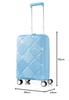 American Tourister Instagon Spinner 55/20 Expandable Suitcase, TSA Approved, Carry-on Compatible, 35/42L, 55cm, 2.8kg, Pastel Blue