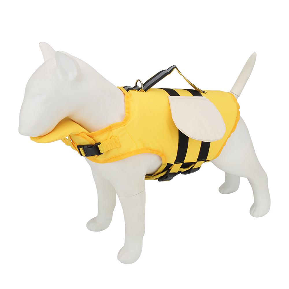 Dog Life Jacket Summer Animal Shape Small Bee Medium Small Big Dogs Vest Swimsuit Pet Swim Suit
