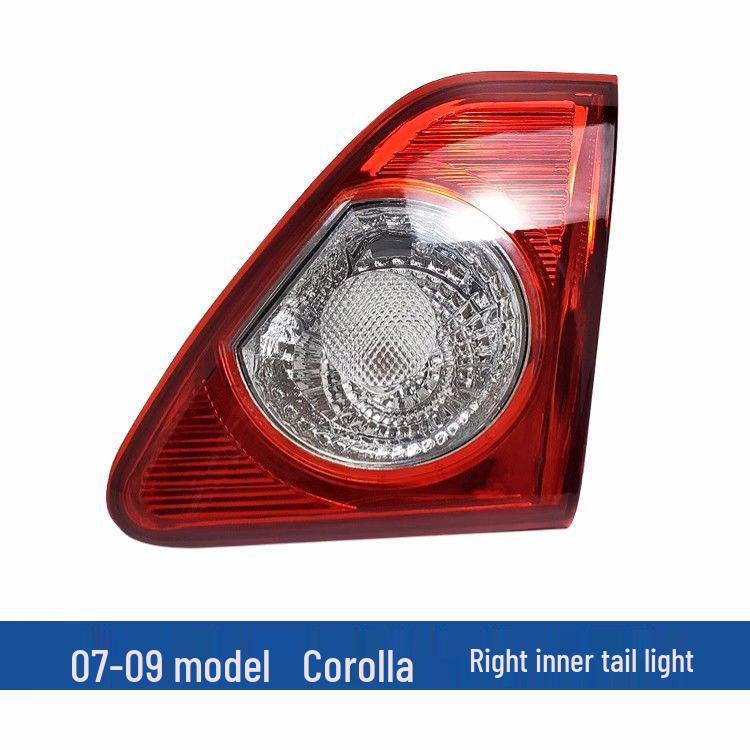Compatible Taillight Cover for Toyota Corolla 2007-2013: Rear Brake Light Half Assembly Quality (1-Year Warranty)