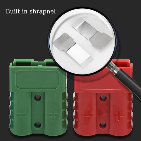 

Yousheng 50 А Акумулятор Роз єм живлення 50A 600 В Кабельний термінал Перемичка Кабельний адаптер Роз ємний комплект для Anderson червоний