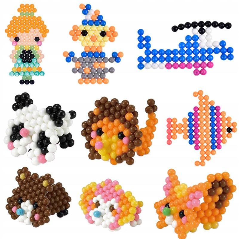 Aquabeads vízgyöngy kezdőkészlet 3600 db-os sablonok eszközök