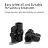 Black PVC Ball Valve Water Switch Aquarium Fish Tank Water Pipe Valve 20/25/32mm Tube Switch Water Flow Controller Accessories